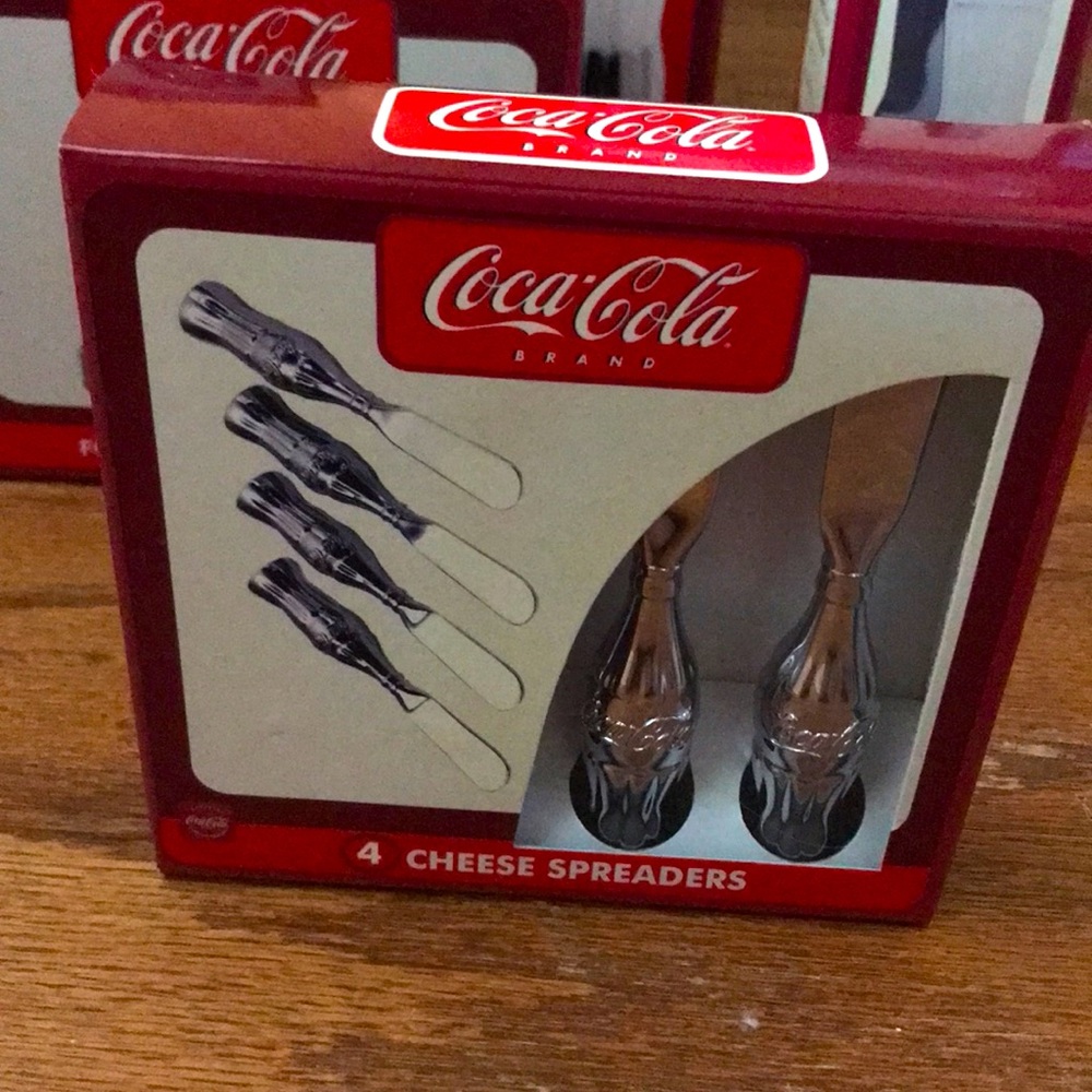 Coca-Cola Cheese Spreaders - Set of 4
